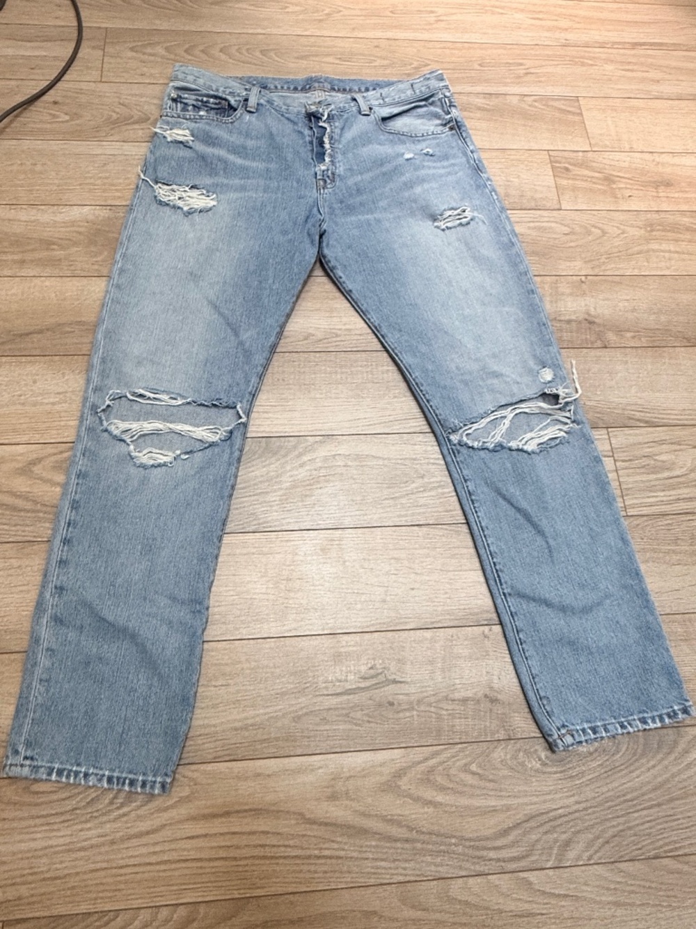 Ralph Lauren Denim & Supply Linden Boyfriend Jeans in Bennett Wash size 30